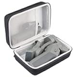 khanka Hard Travel Case Replacement for DJI OSMO Mobile 3 / OM 4 Lightweight Portable Handheld Gimbal Stabilizer (black)
