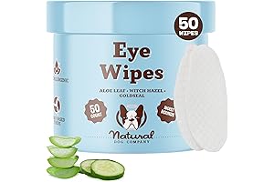 Buddy & Lola Natural Dog Eye Wipes (50 Count)