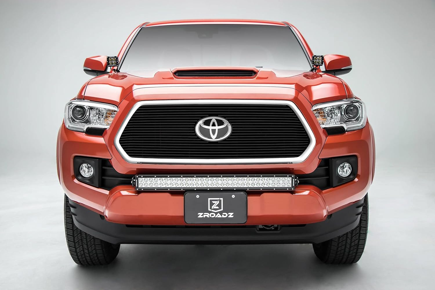 2018-2022 Tacoma Billet Grille, Black, 1 Pc, Insert, Does Not Fit Vehicles with Camera - PN #20950B