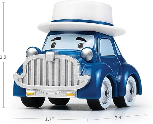Miniatura 151 de Robocar Poli, Poke - Autos de juguete de metal, excavadora, vehículos de construcción, camión de juguete, regalos de cumpleaños para niños y niñas