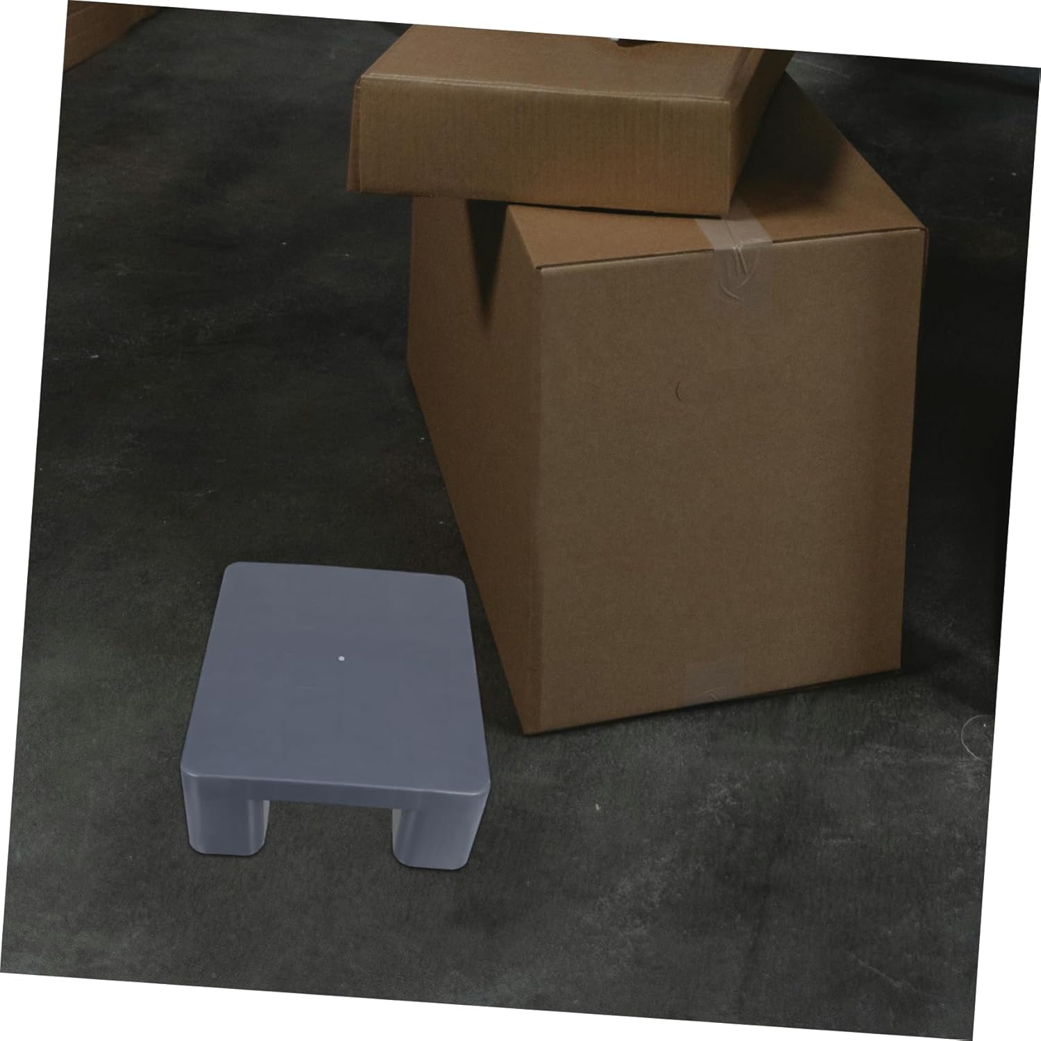 Lightweight Plastic Pallet Boards Waterproof Nestable Storage Pads for Supermarkets Restaurants and Basements Breathable Grid Design Interlocking Floor Pallet 4-Pack