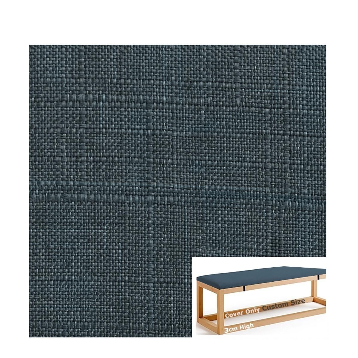 Housse pour banc de jardin déhoussable avec fermeture éclair