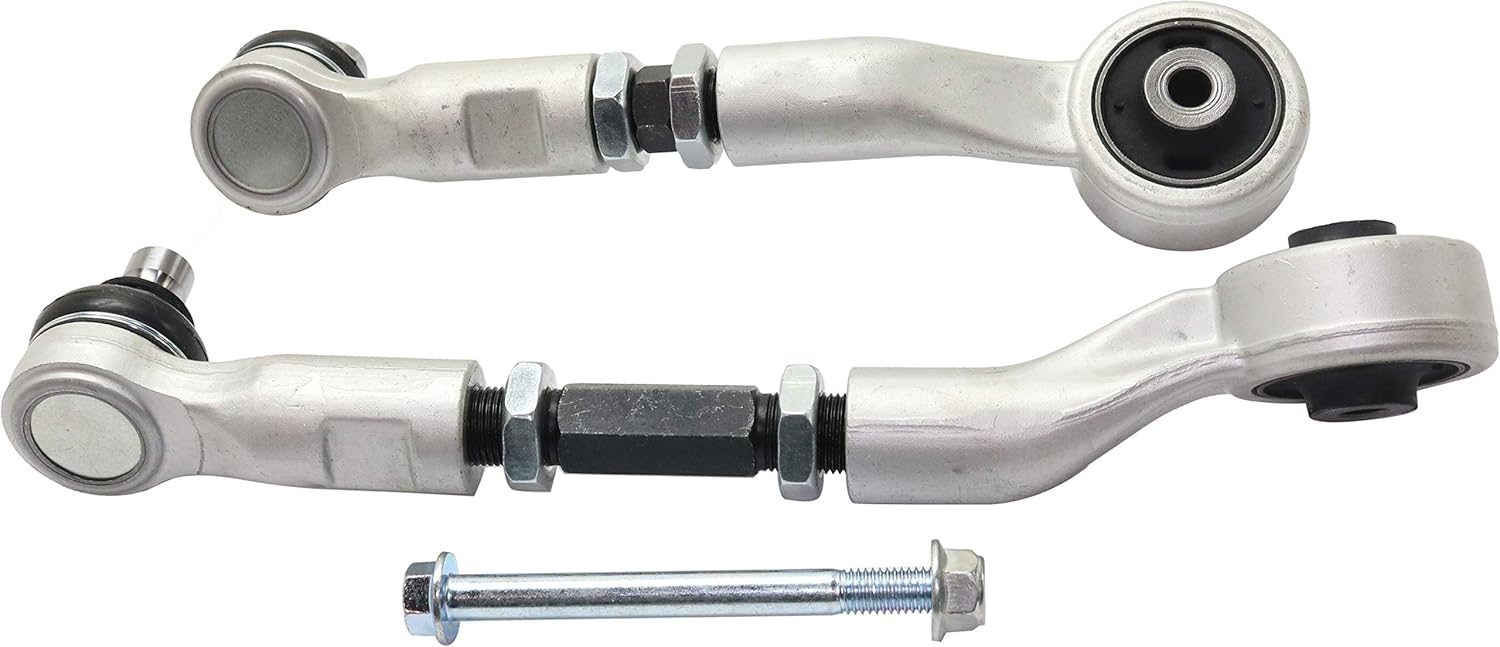 Garage-Pro Set of 2 Front Left or Right Upper Frontward & Rearward Control Arm w/Ball Joint(s) & Bushing(s) Replacement for Audi Q5 2009-2017 A4 2009-2016 AWD, Plus or Minus 1.5 Degree Camber/Caster