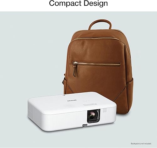 Miniatura 8 de Epson EpiqVision Flex CO-FH02 Full HD 1080p Proyector portátil de transmisión inteligente, 3 chips 3LCD, 3.000 lúmenes de colorbrillo blanco