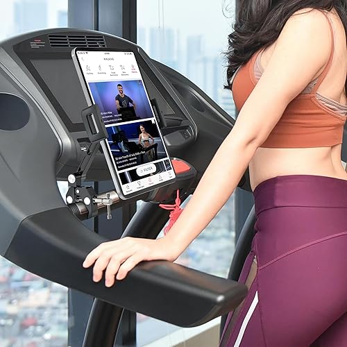 Miniatura 6 de Abrazadera de aluminio para bicicleta giratoria, bicicleta estacionaria, cinta de correr, bicicleta de interior para cochecito, Peloton, elíptica,