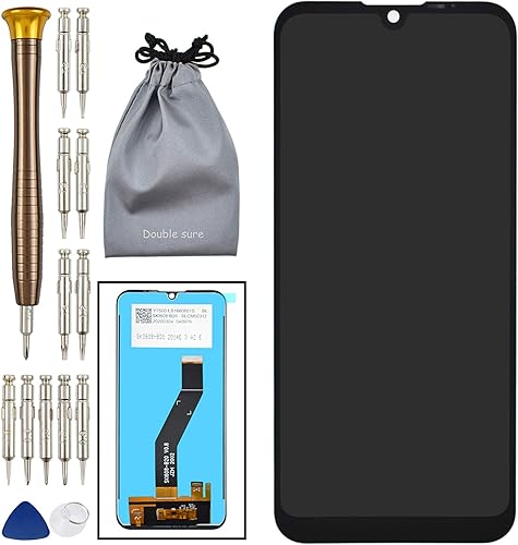 Pantalla táctil digitalizador de vidrio LCD reemplazo de pantalla para Motorola Moto E6s 2020 negro XT2053 XT2053-2