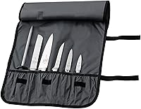 Vista 12 de Mercer Culinary Estuche de cuchillos con triple cierre de 21 bolsillos, negro