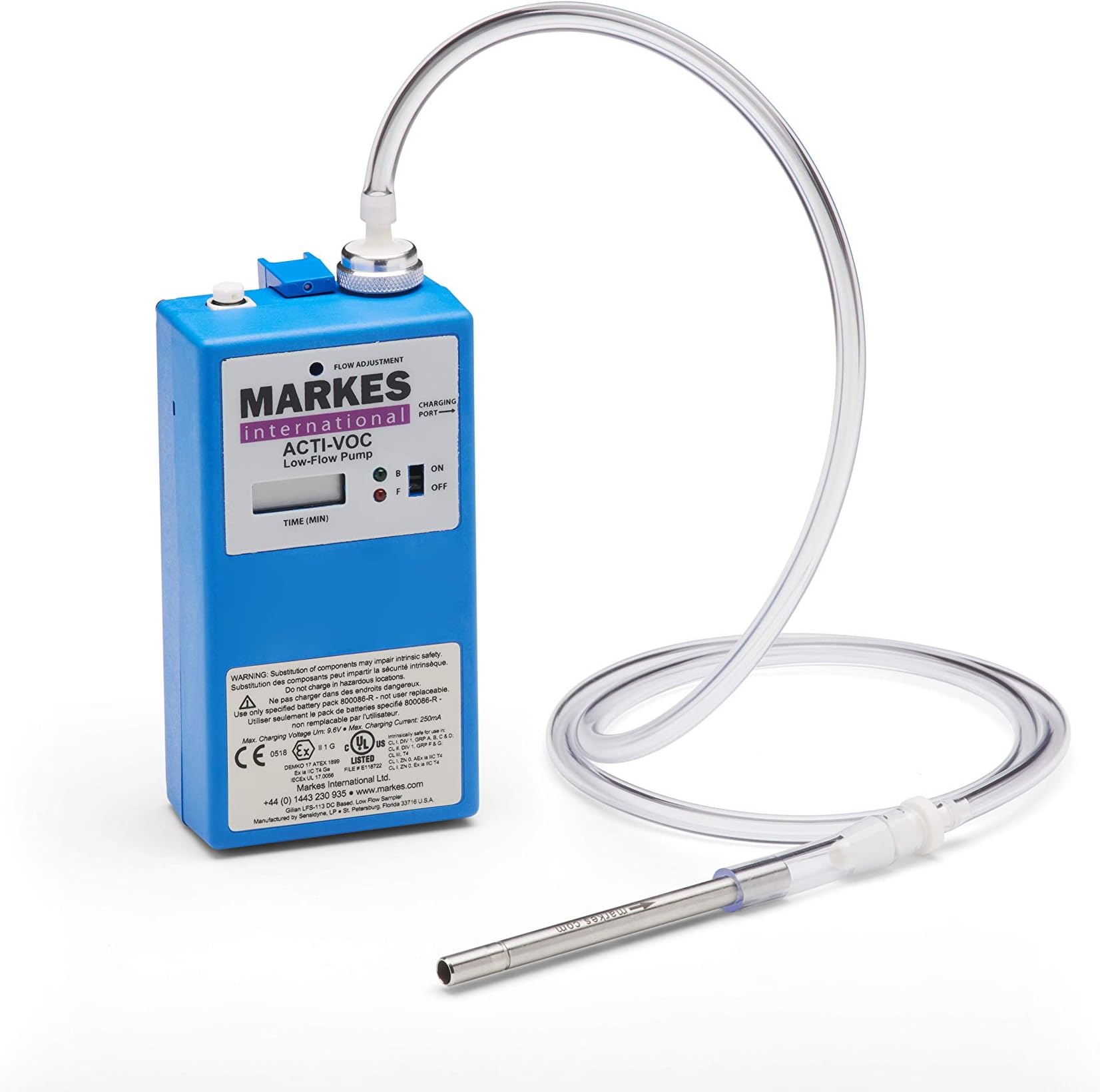 Markes International: ACTI-VOC Pump Kit (Includes: Low-Flow Sampling Pump, CapLok Tool and Carry case) [C-LFP-01]