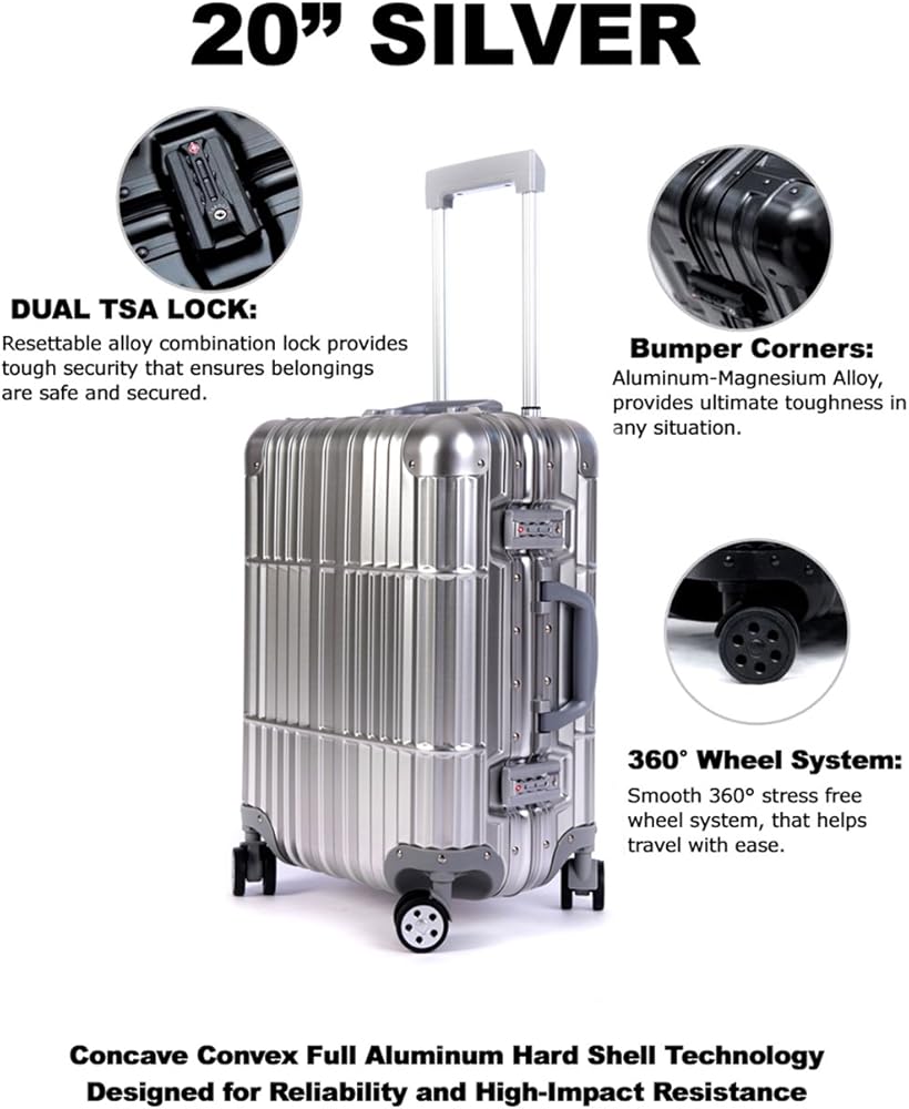 Amazon.com | Cloud 9 - All Aluminum Luxury Hard Case 20