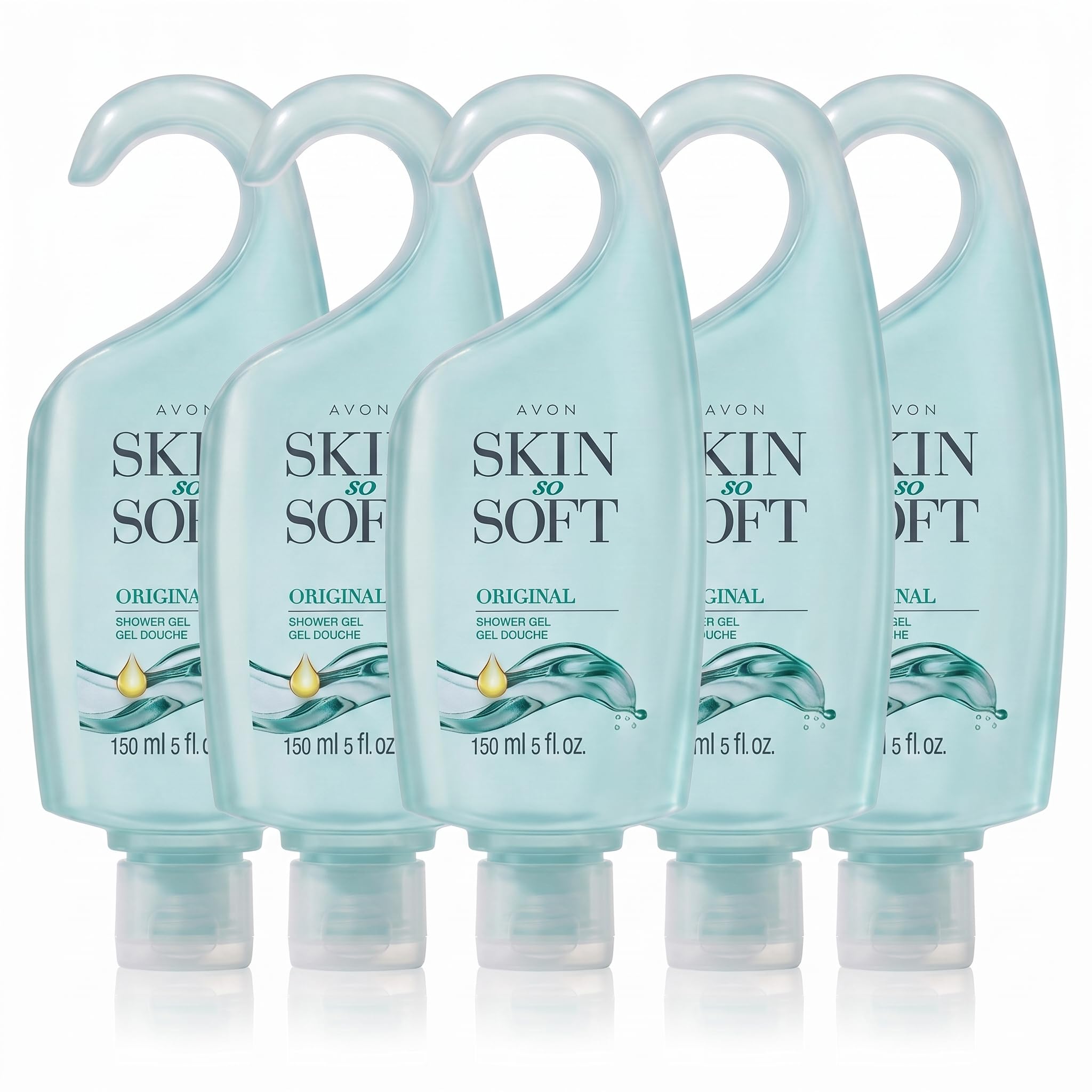 AVON Skin So Soft Original Shower Gel - 5 pack