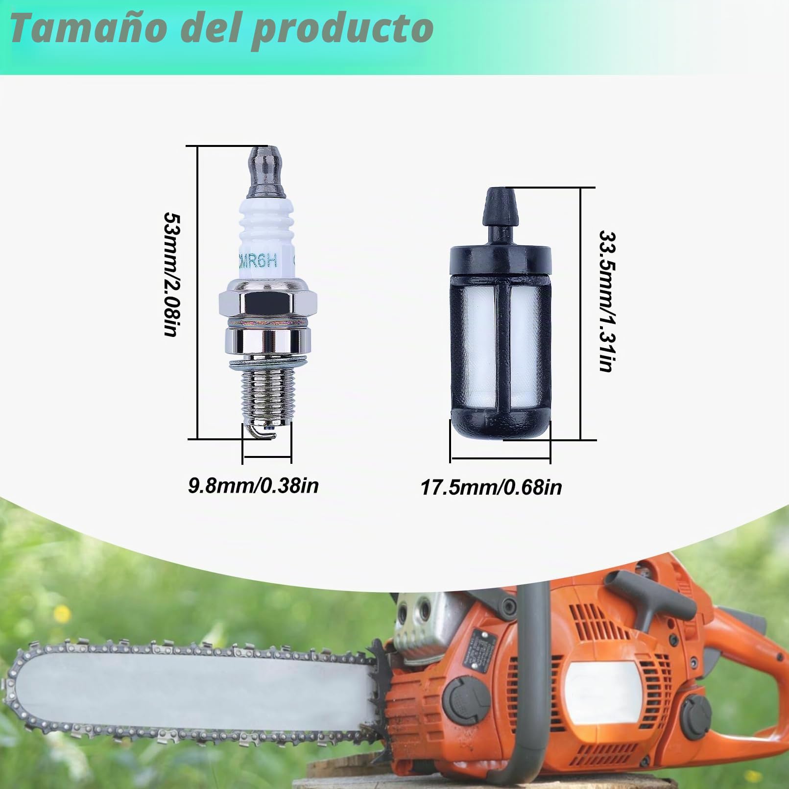 Carburador para STIHL BG86 BG56 SH86 Soplador de Hojas, ADEFOL Carburador con Junta + Filtro de Gasolina + Manguera de Gasolina + Bujía Piezas de Repuesto Carburetor Accesorio