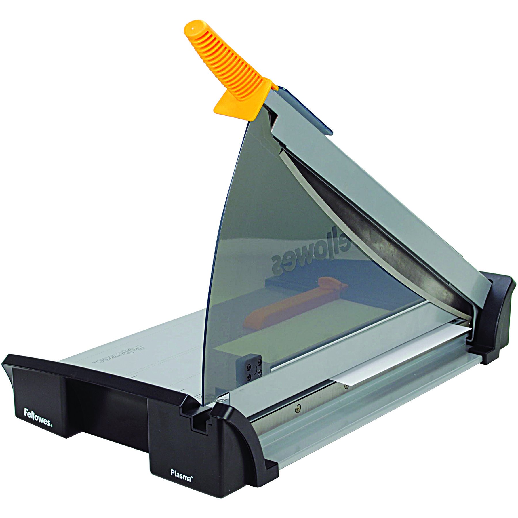 Fellowes 5411001 Maszyna do Cięcia z Dźwignią, Plazma A4, Czarna/Metaliczna