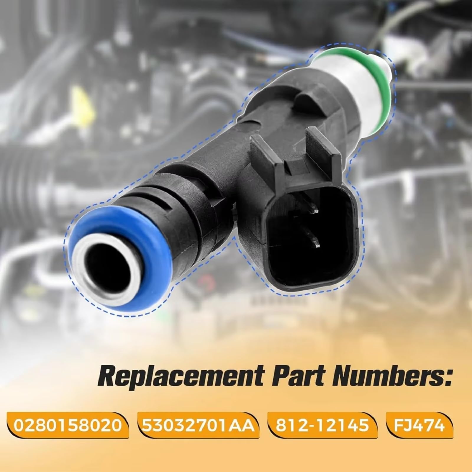 Inyectores De Combustible Para Mitsubishi Para Raider 3.7L 2006-2009