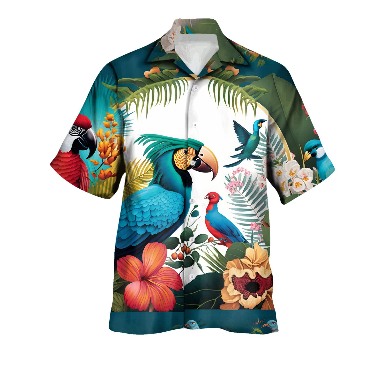 COOFANINMens Day of The Dead Costume Shit Shirt Mens Bad Taste Shirts for Men Short Sleeve Fancy Patchwork Colorblock Mens Cotton Linen Floral Print Hawaiian Shirts Sales Clearance