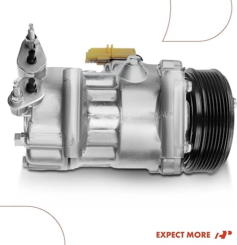 Miniatura 9 de A-Premium Compresor de aire acondicionado con embrague compatible con Mini Cooper 2007-2016, Cooper Paceman 2013-2016, Cooper Countryman 2011-2016