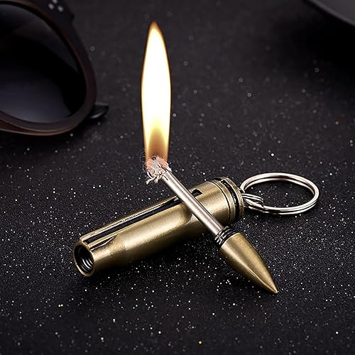 Miniatura 3 de maollaa Juego de iniciador de fuego portátil impermeable de pedernales, duradero, juego de huelga permanente 10000 veces, encendedor portátil