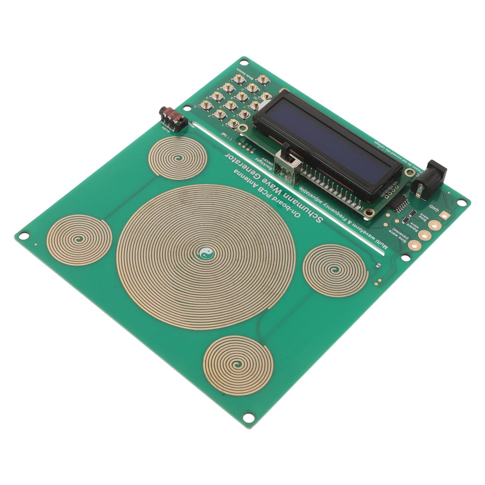 Generador Ajustable 0,01 Hz-100 Khz, Modulación de Cinco Anillos