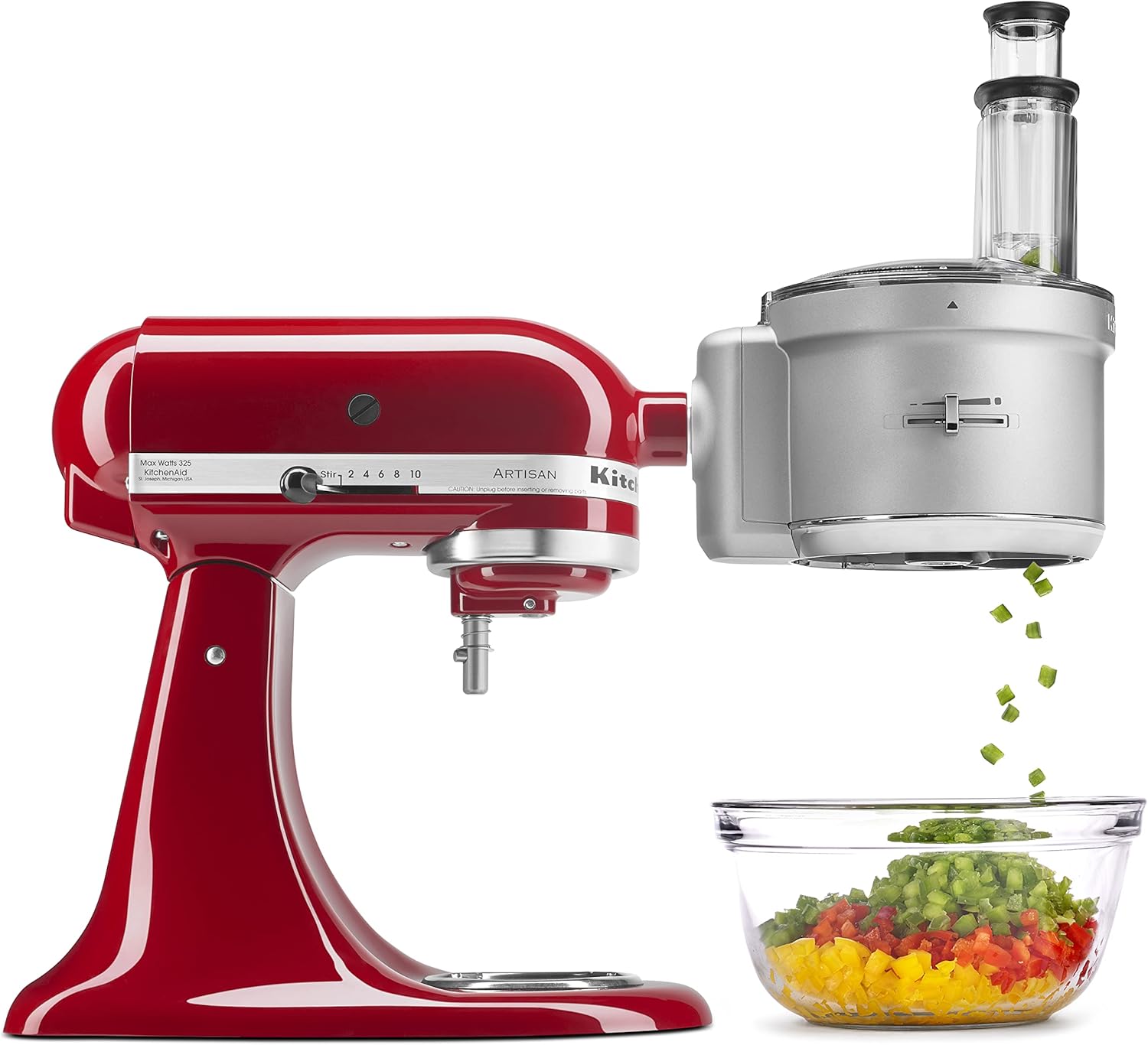 KitchenAid KSM2FPA Food Processor Attachment with Commercial Style