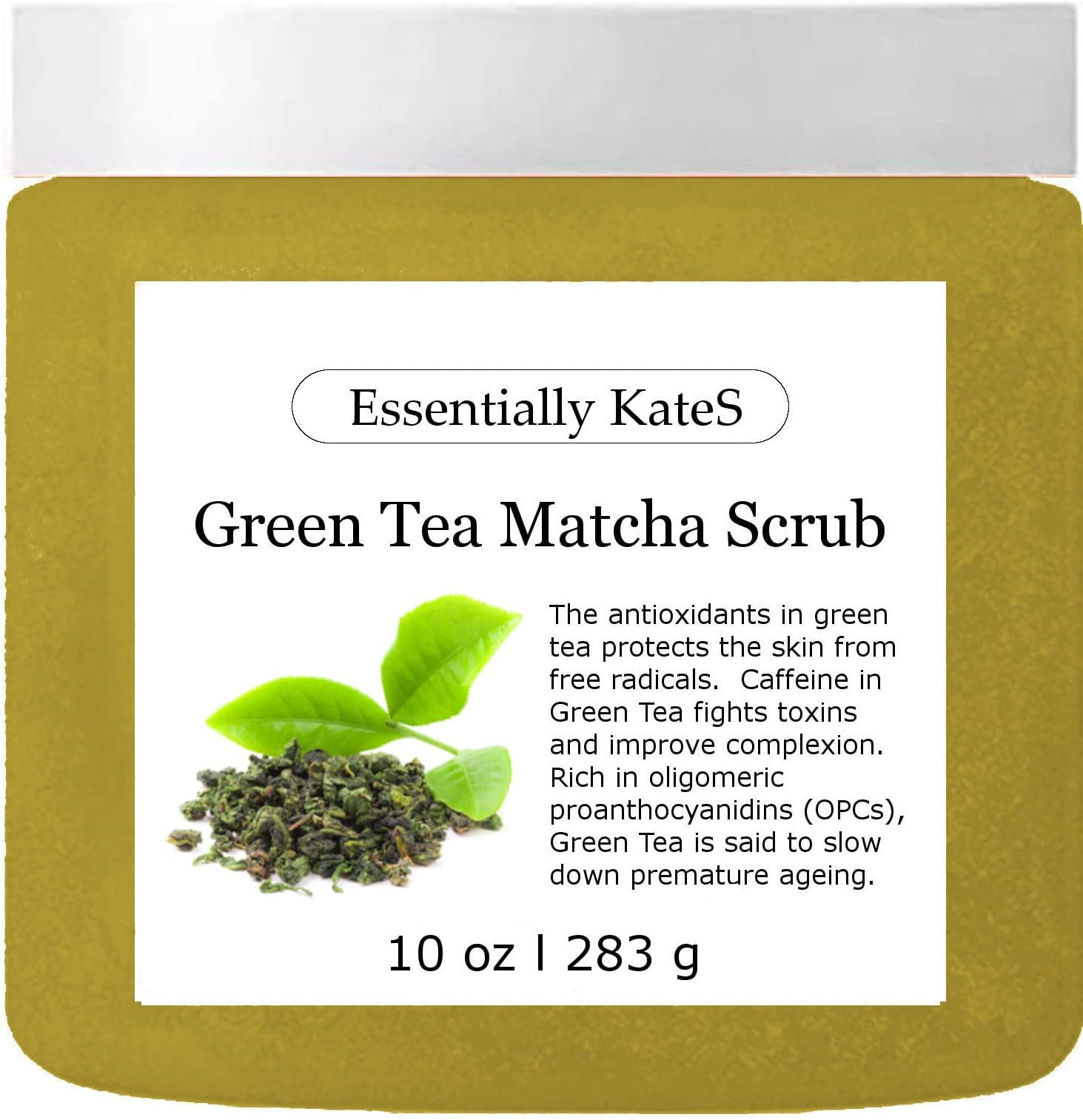 Essentially KateSGreen Tea Matcha Scrub