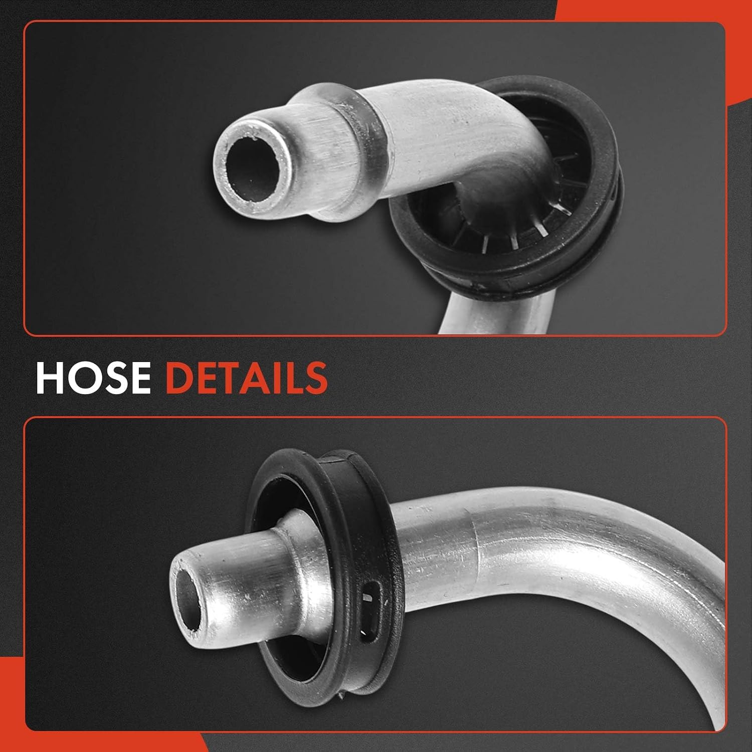 A-Premium Automatic Transmission Oil Cooler Line Hose Assembly | Compatible with Buick Encore 2013-2021 & Chevrolet Trax 2013-2021, 1.4L