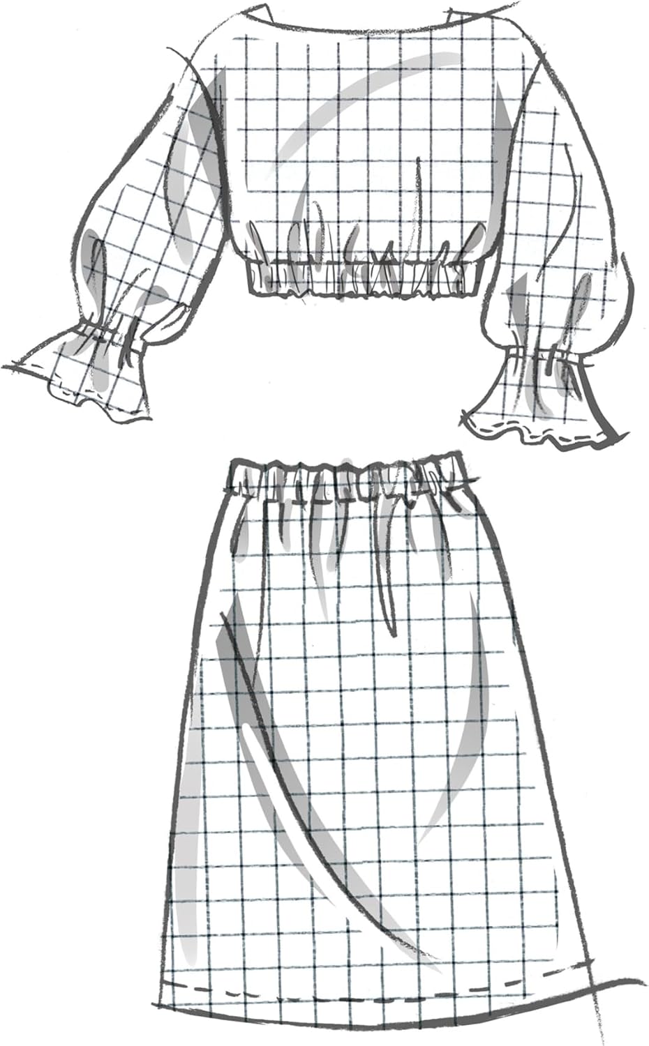 McCall's Easy to Make Girls' Tops, Skirts, Shorts and Pants Sewing Pattern Packet, Design Code S9360, Sizes 7-8-10-12-14-16, Multicolor