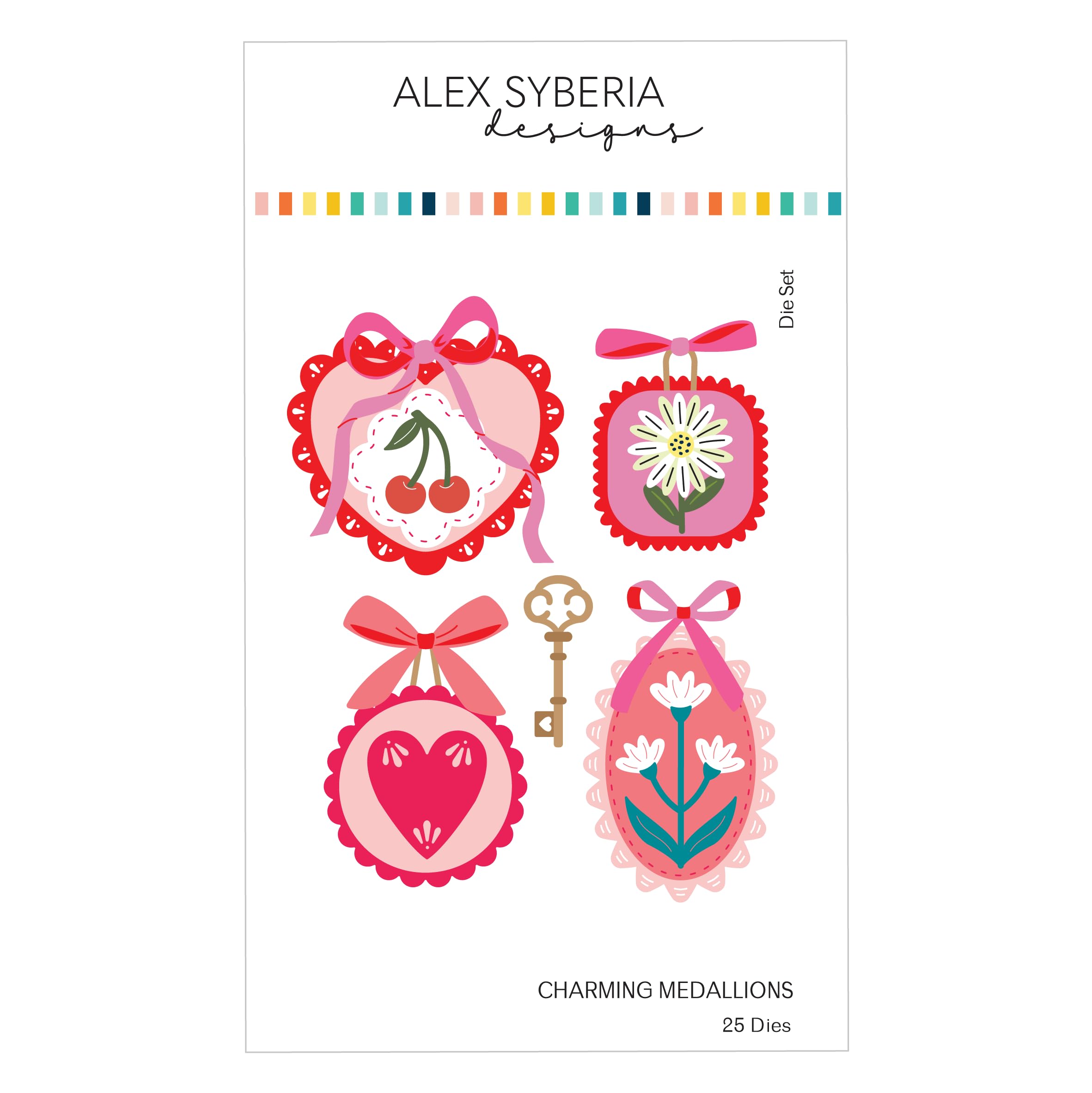 Alex Syberia Designs- Charming Medallions Die Set