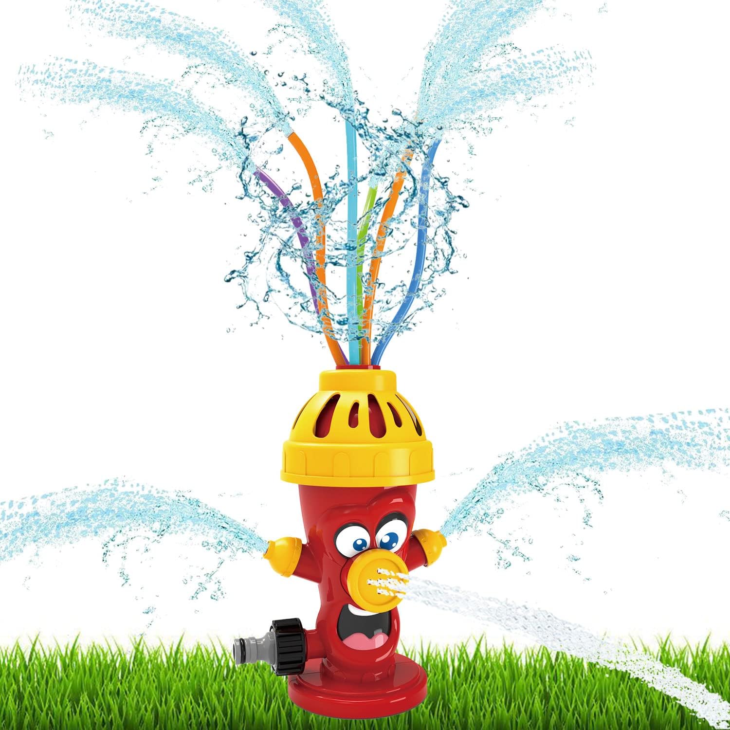 Aspersor para Niños,Juguete de Rociador,Juguete de Agua de Rociadores,Juguetes para Rociadores de Agua,Juguete de Spray de Agua,Juguete de Agua para Verano,Juegos de Agua para Niños para Patio CéSped