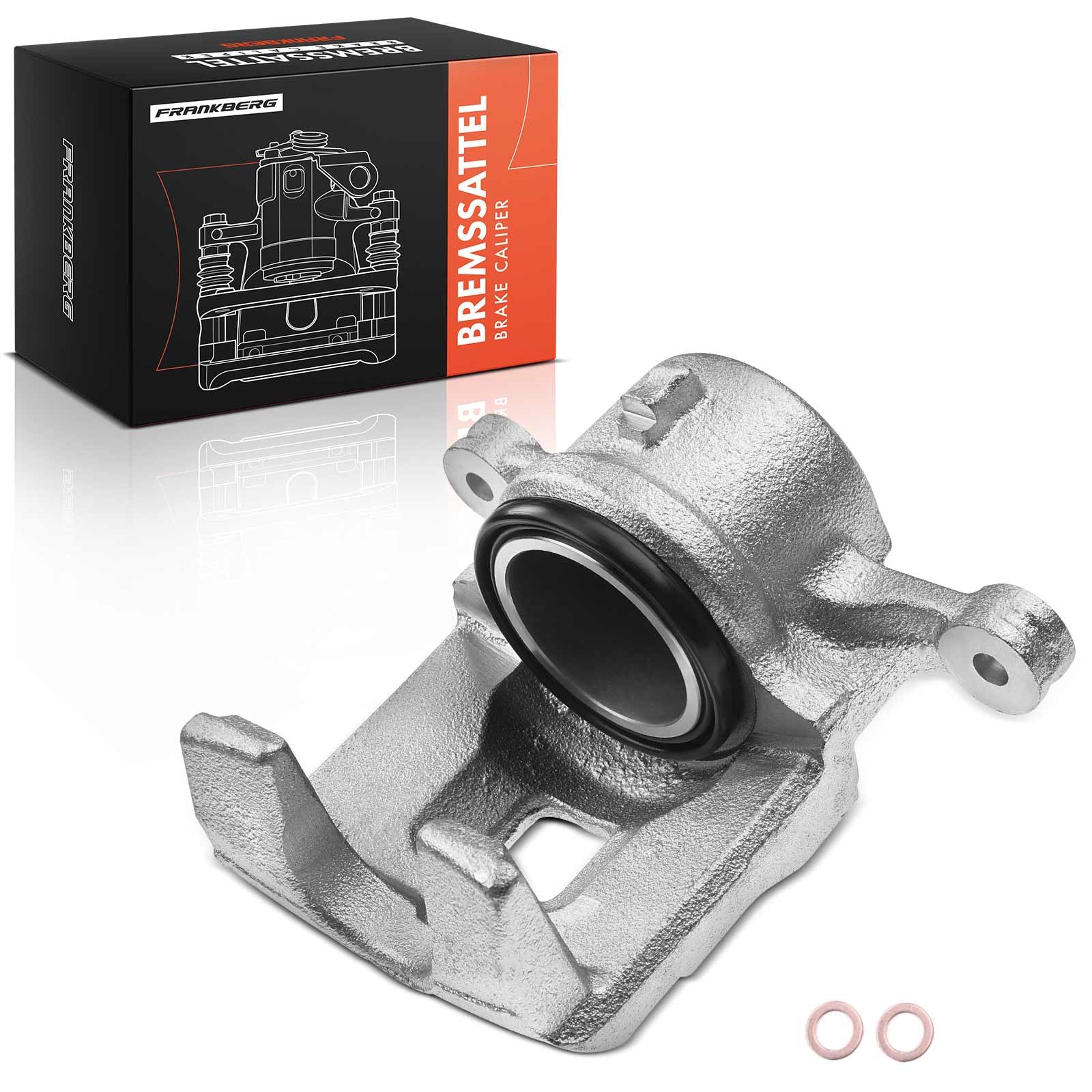 Frankberg Brake Caliper Disc Brake Front Left Compatible with Fiesta Saloon Fiesta VI CB1 CCN Fiesta VI Van Replace# 8V512B302AA