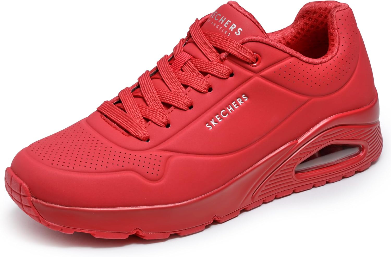 Skechers Men's Uno-Stand on Air Sneaker, red, 11