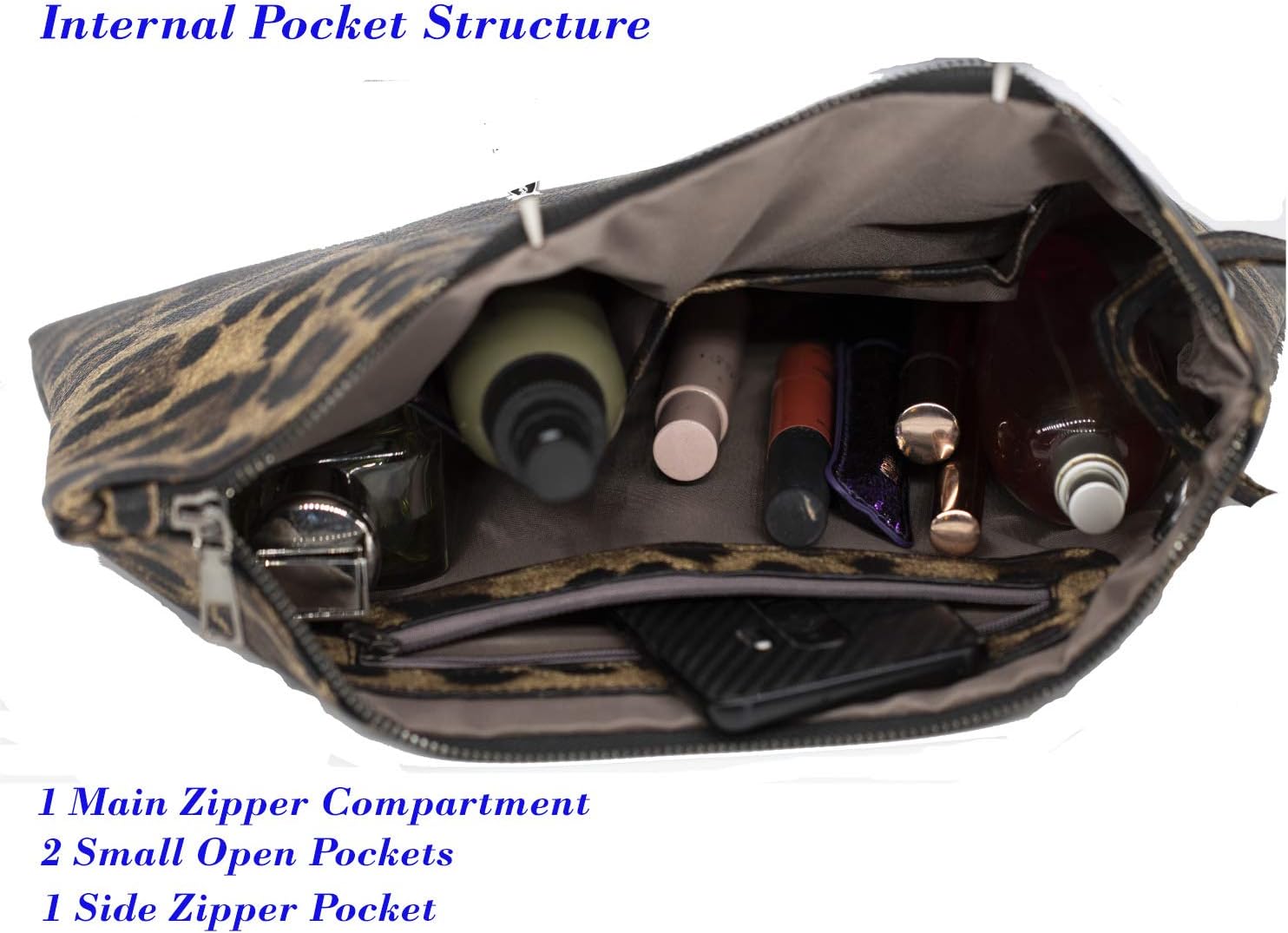 Amaze Womens Oversized Clutch Bag Large PU Leather Pouch Evening Handbags Envelope Purse with Wristlet Shoulder Lady - Image 4