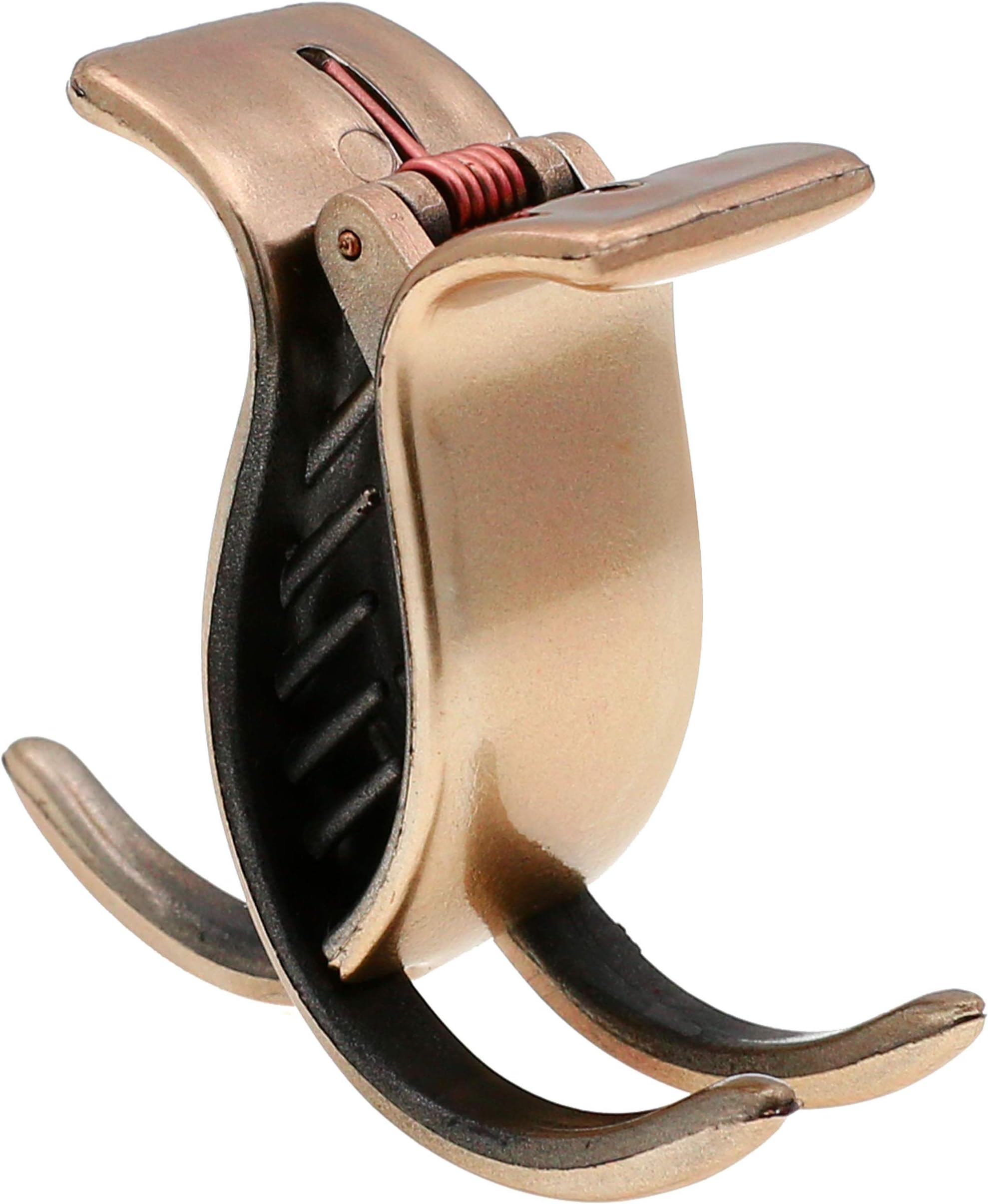 Camila Paris CP2417 French Hair Clip for Women, Burgundy 3 Teeth Ponytail Holder, Girls Hair Claw Clips Jaw Fashion Durable Styling Hair Accessories for Women, Strong Hold No Slip Grip, Made in France