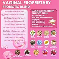Vista 3 de Vaginal Probiotics for Women Vaginal Moisturizer, pH, Odor, Flora, Hormones, Comfort, Mood & Relaxation, 30-in-1 Vaginal Moisture Plus with Slippery