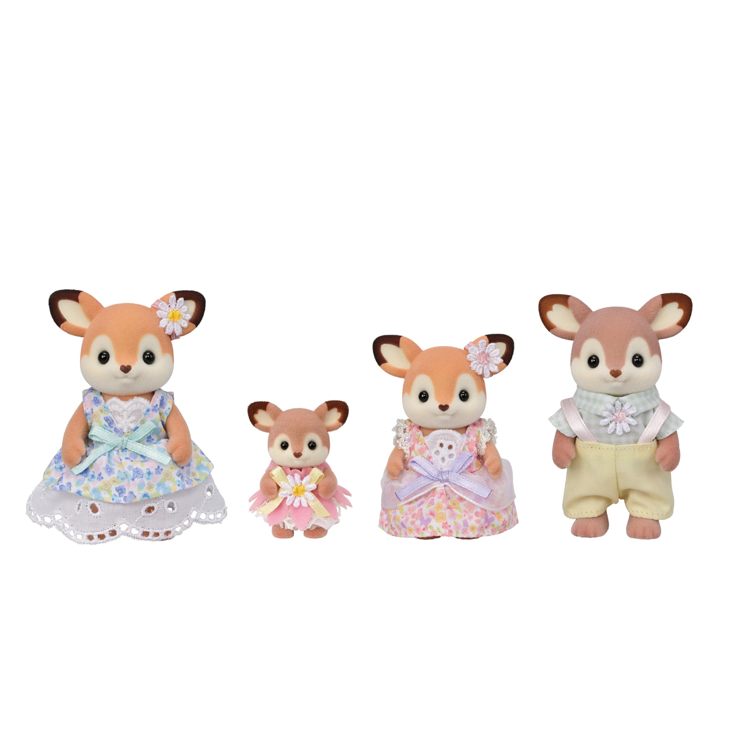 Deer Family - Collectible Dollhouse Figures