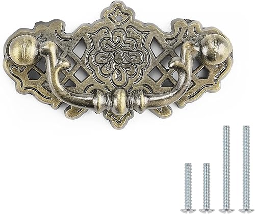 Probrico Tiradores de cajón de un solo agujero para puertas de gabinetes de cocina, tiradores de estilo europeo para cajones y armarios, tiradores