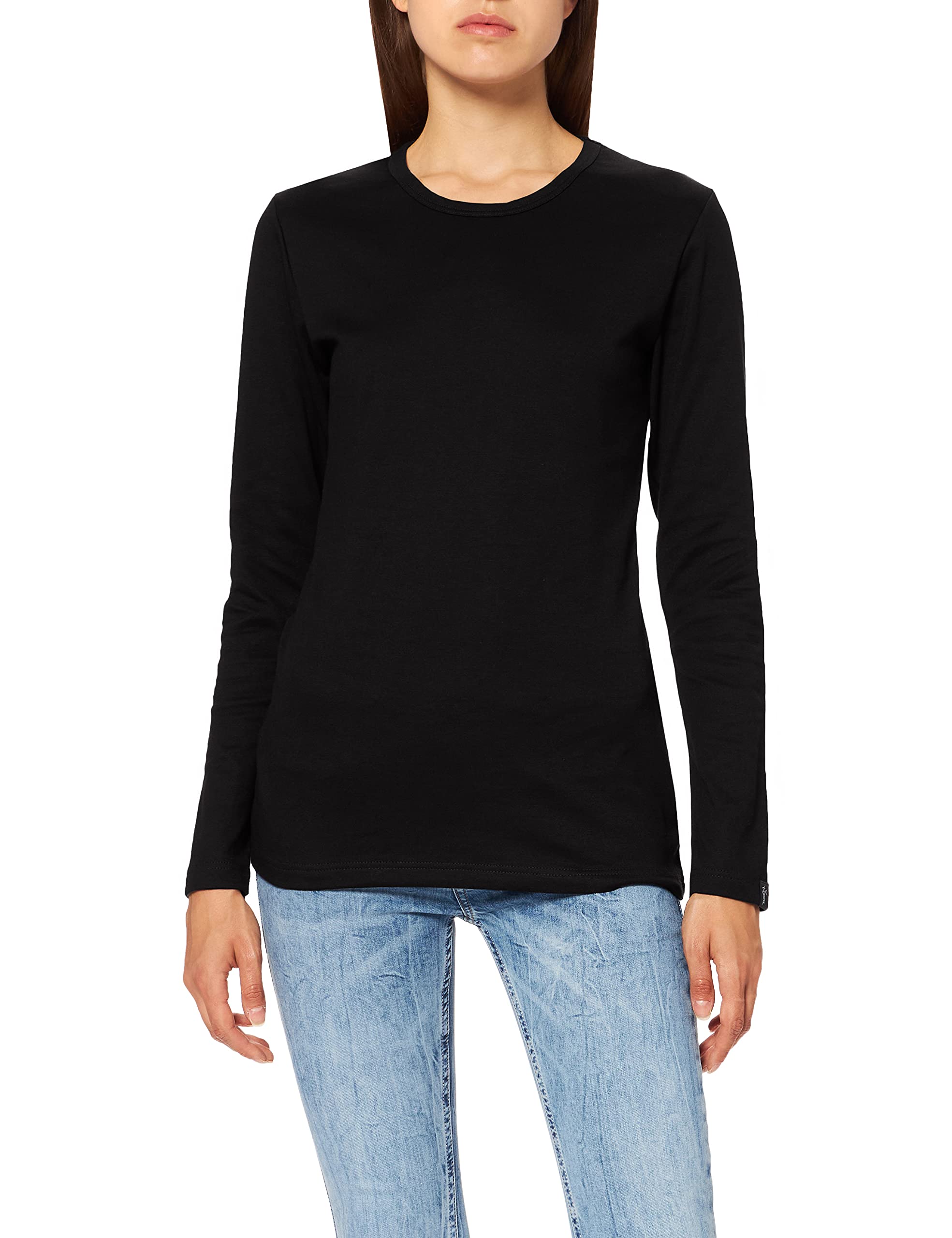 Trigema Women's Long Sleeve Shirt Black black Size:L