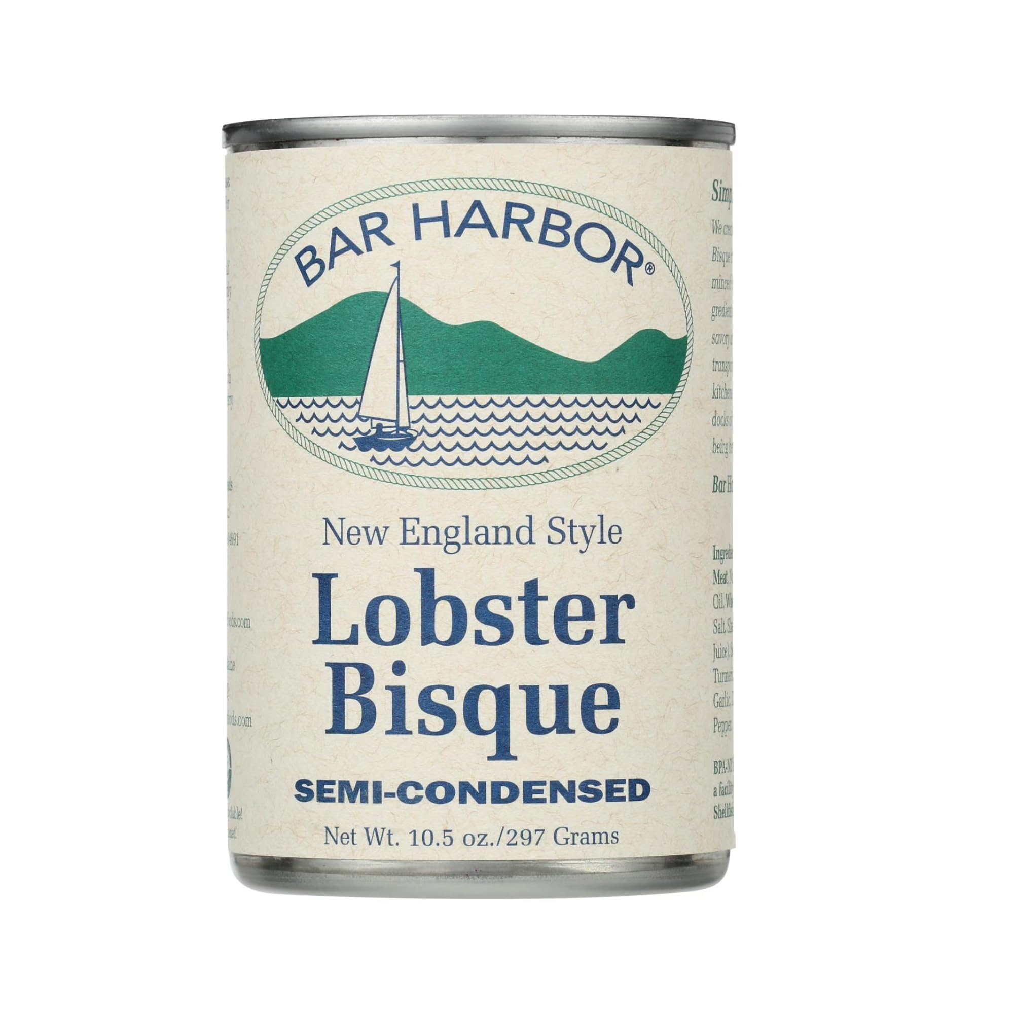 Bar Harbor New England Style Lobster Bisque, Semi-Condensed, 10.5 oz [Pack of 2]