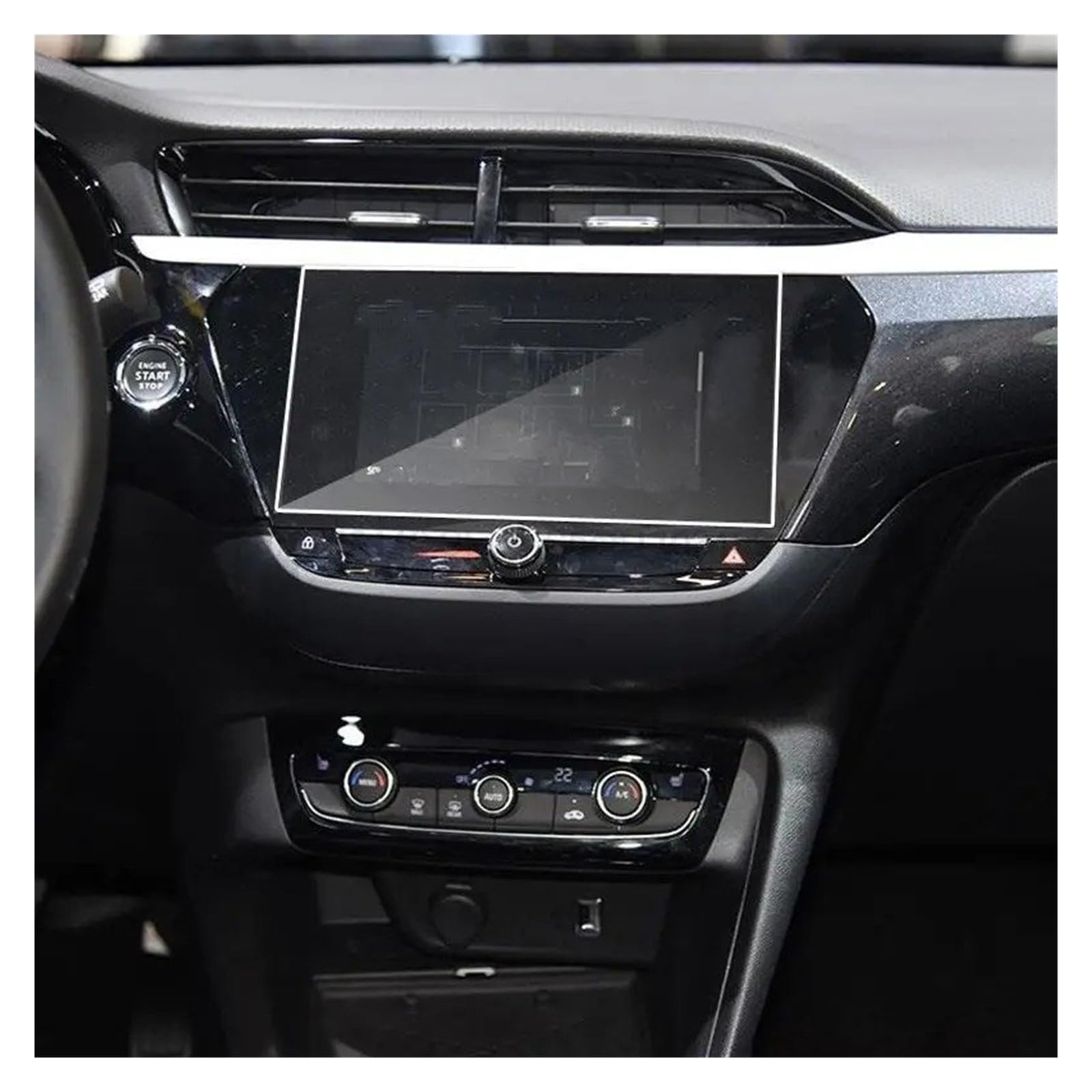 GPS Navigation Pellicola Protettiva Pellicola Protettiva In Vetro Temperato Per Interni Auto Antigraffio Navigatore GPS 7 Pollici Per Opel Per Corsa GS Line F 2020 2021