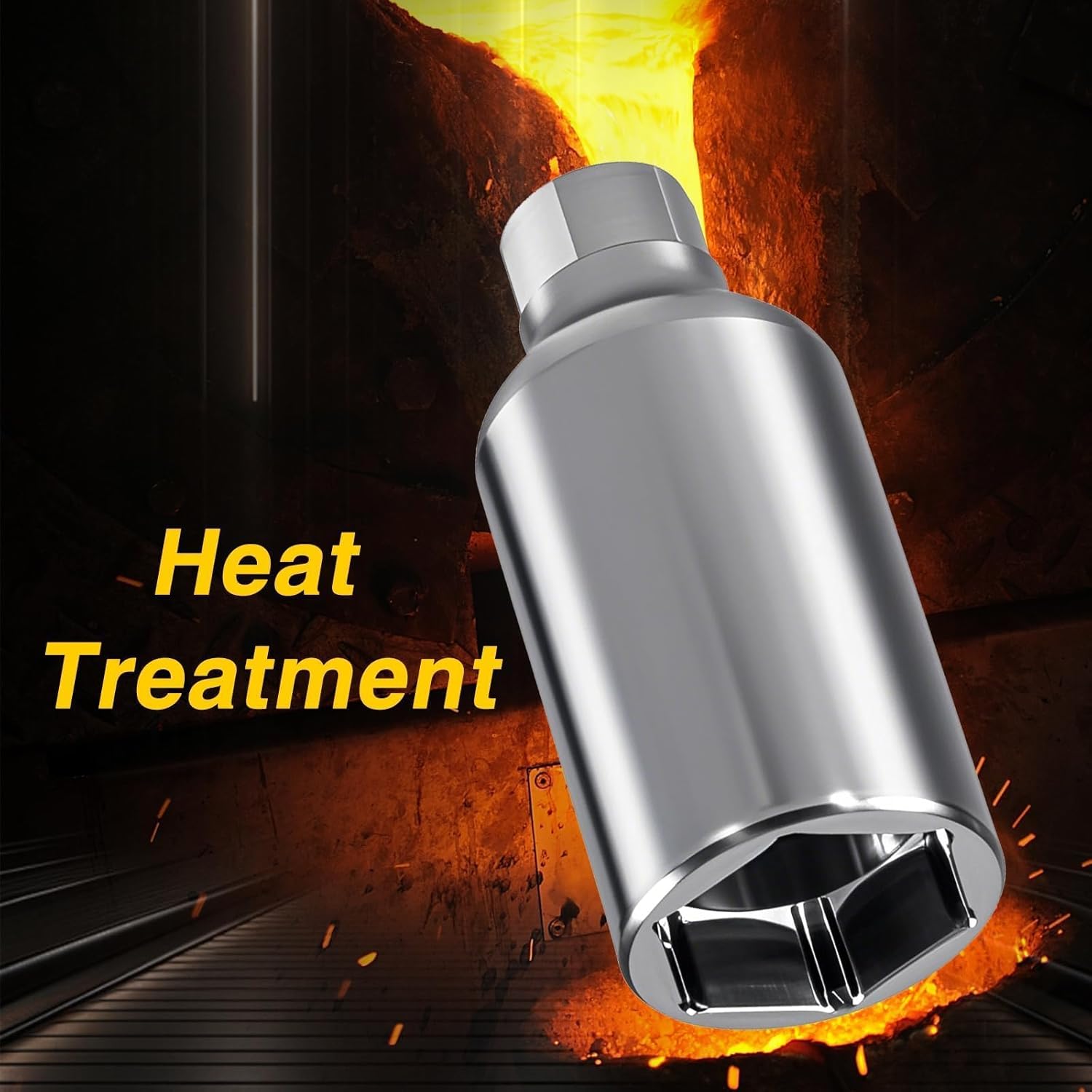 IPR Valve Injector Pressure Regulator Valve Install Removal Socket Tool Compatible with Ford E350 Excursion F-250 F-350 7.3L Powerstroke Diesel 1 1/8’’(29MM) Deep Socket 3/8’’ Drive