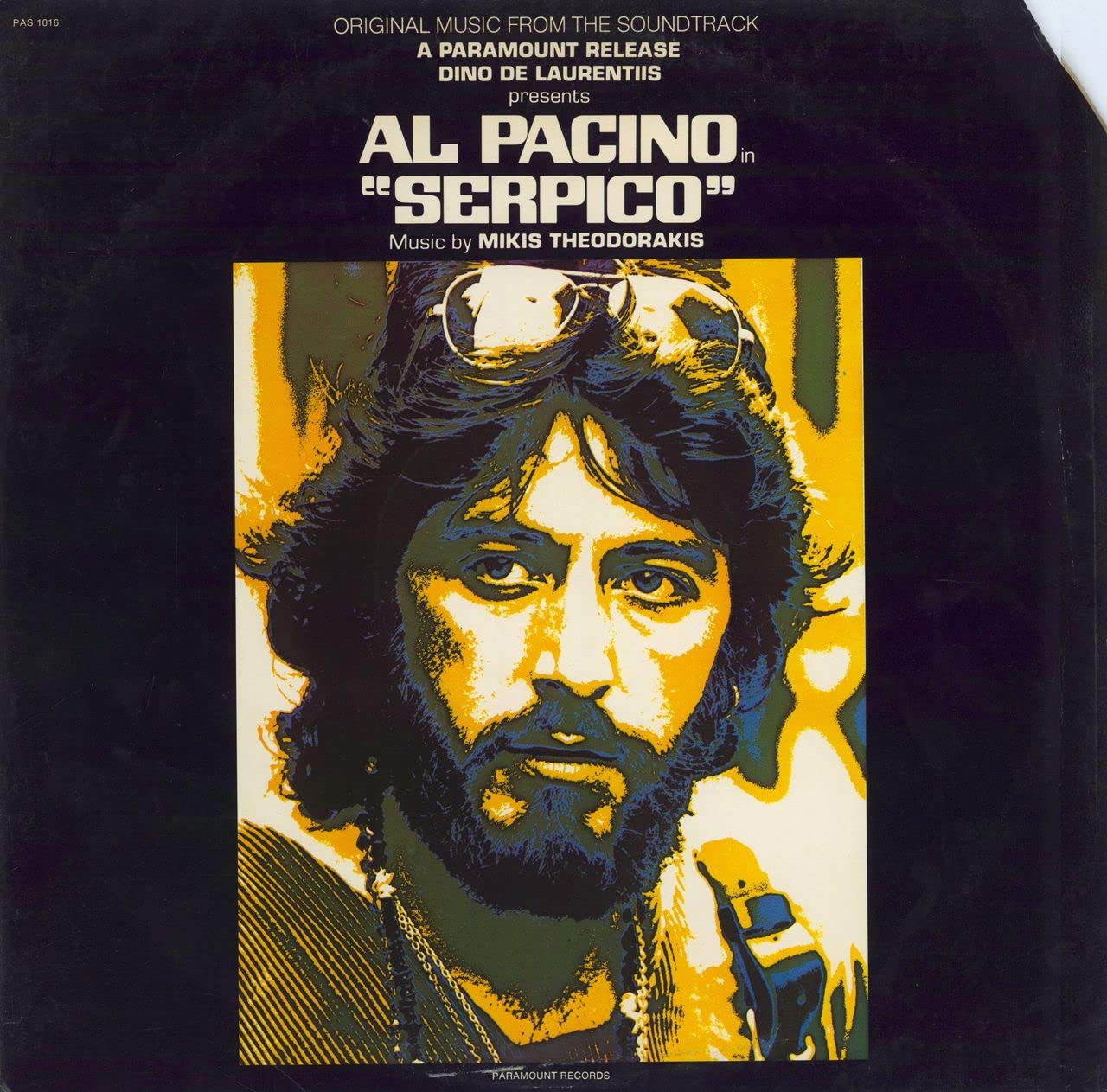 Al Pacino in "Serpico" Paramount Soundtrack Vinyl Album