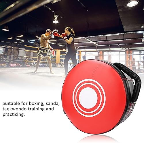 Miniatura 4 de Almohadillas de boxeo para entrenamiento de fuerza, guantes de boxeo, almohadilla redonda para Muay Thai, artes marciales, entrenamiento de karate