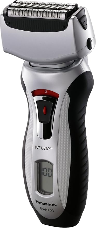 Panasonic ESRT51S Rechargeable Wet/Dry Shaver, Silver
