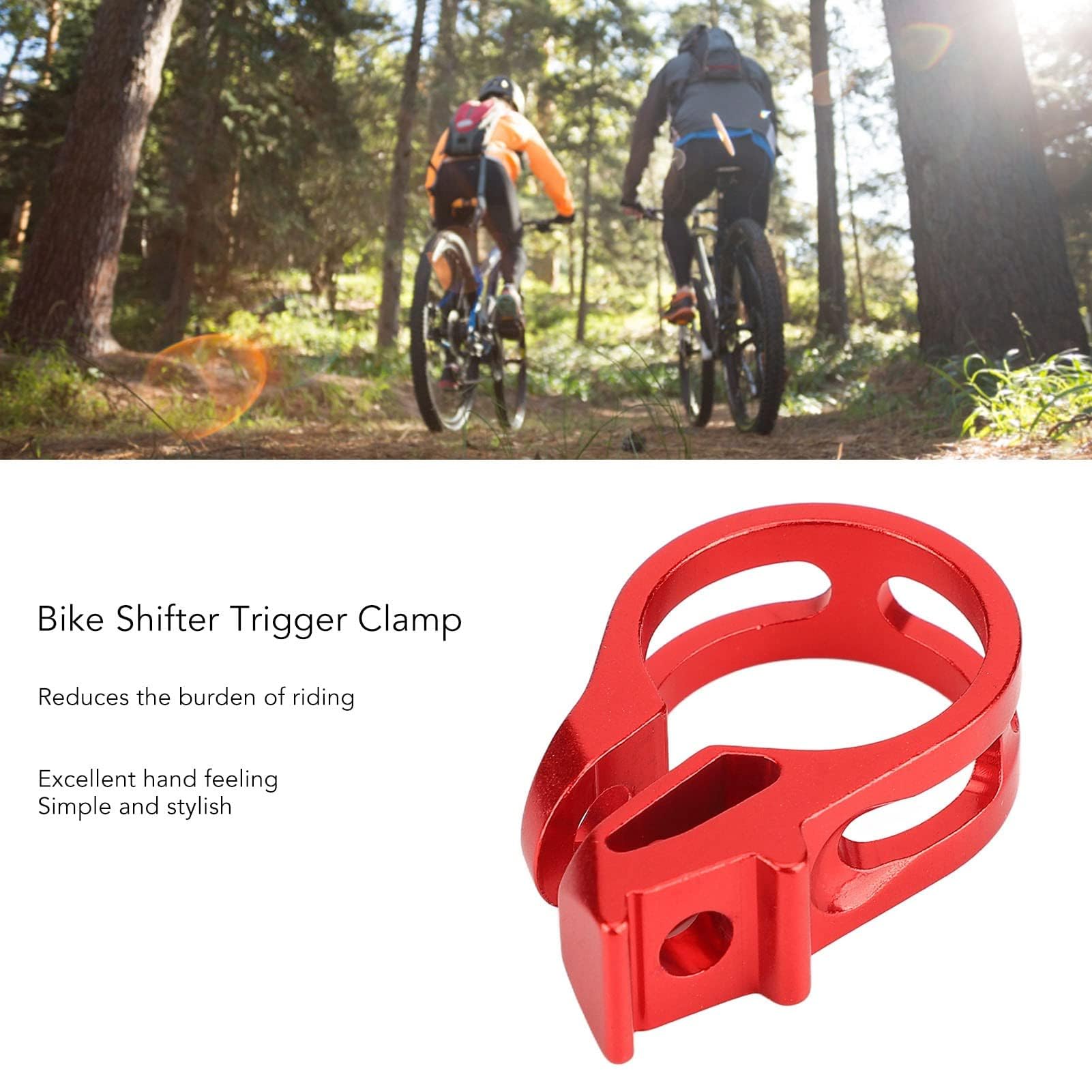 Alomejor Morsetto del Grilletto del Cambio della Bici Morsetto per Bici in Lega di Alluminio Morsetto per Grilletto da 22,2 Mm per X7 X9 X0 XX XO1 XX1