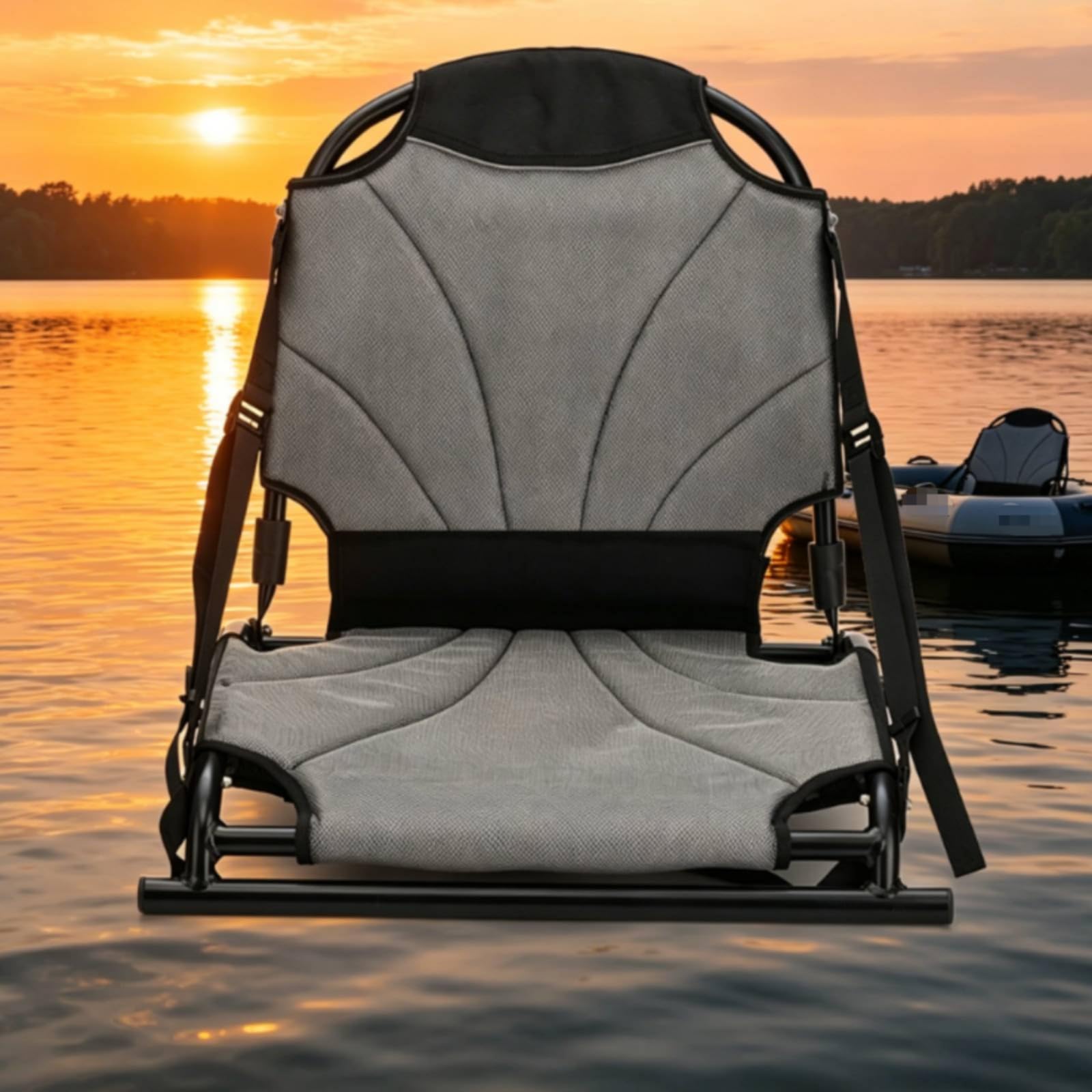 Asiento Kayak Plegable Secado Rápido Silla Marina Malla Resistente Al Agua Artículo Náutico