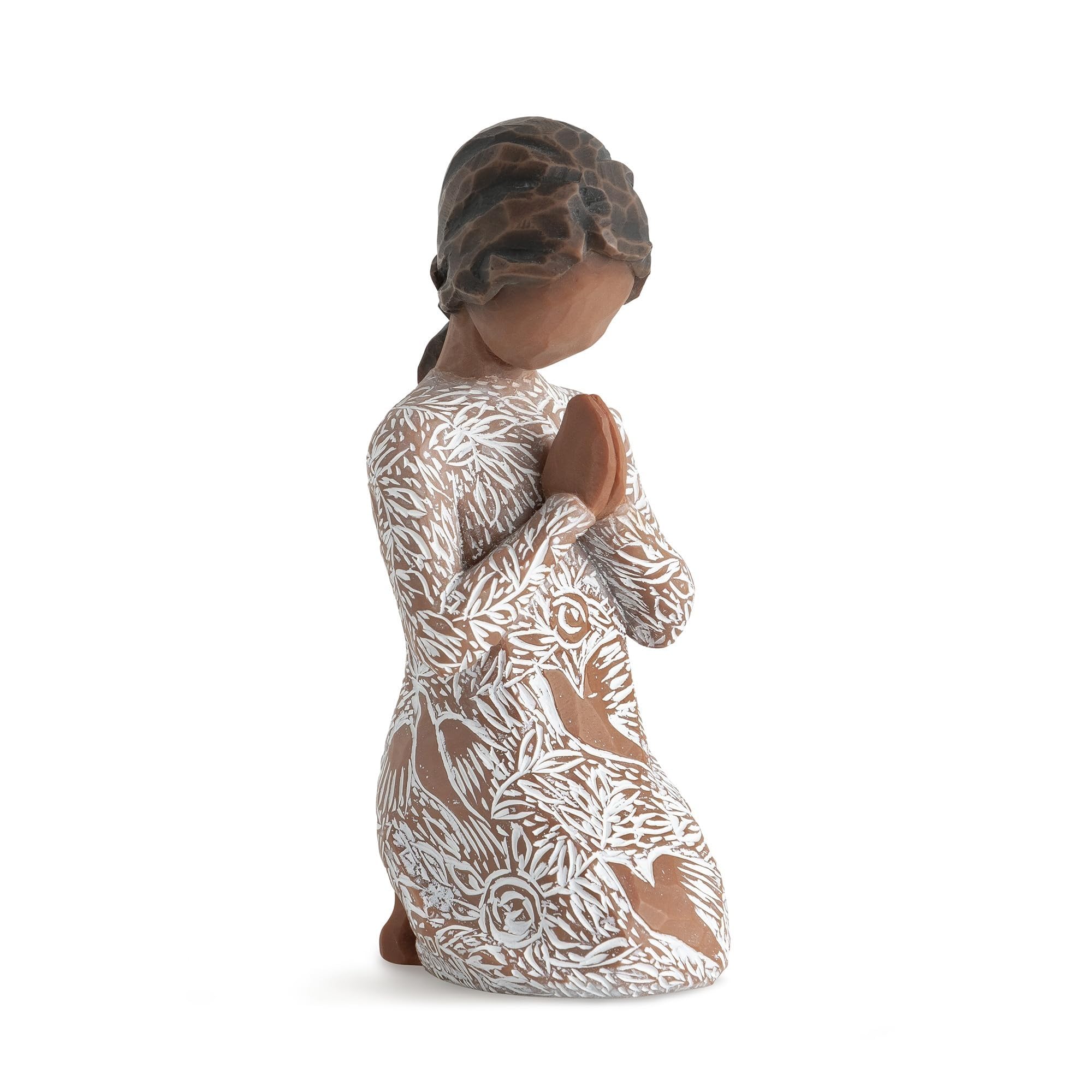 Amazon.com: Willow Tree Prayer of Peace (Darker Skin), Sculpted