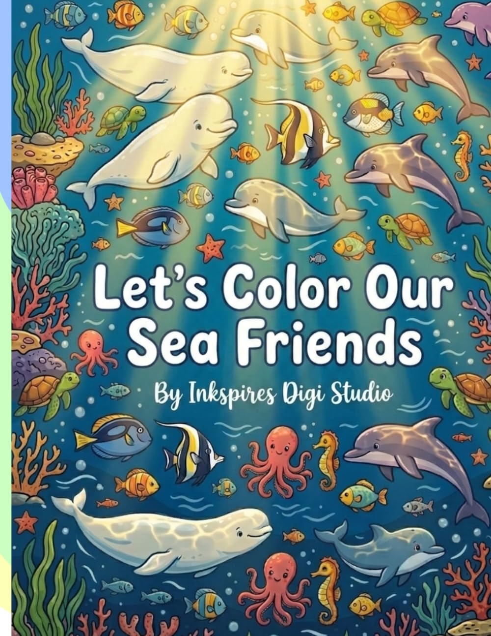 Let’s Color Our Sea Friends