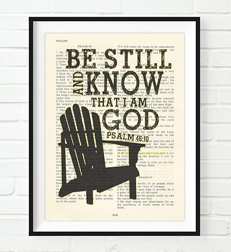 Miniatura 7 de Vintage Christian Bible Verse Page Art Prints, Set of 6, Unframed, Hebrews 1314, 2 Samuel 2229, Proverbs 1624, Psalm 4610, Psalm 119105, Matthew