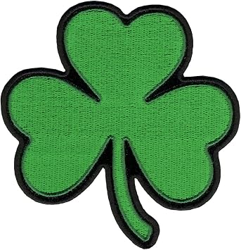 Hot Leathers PPA5930 Shamrock 4" x 4" Patch - 4 Width x 4 Height Inches