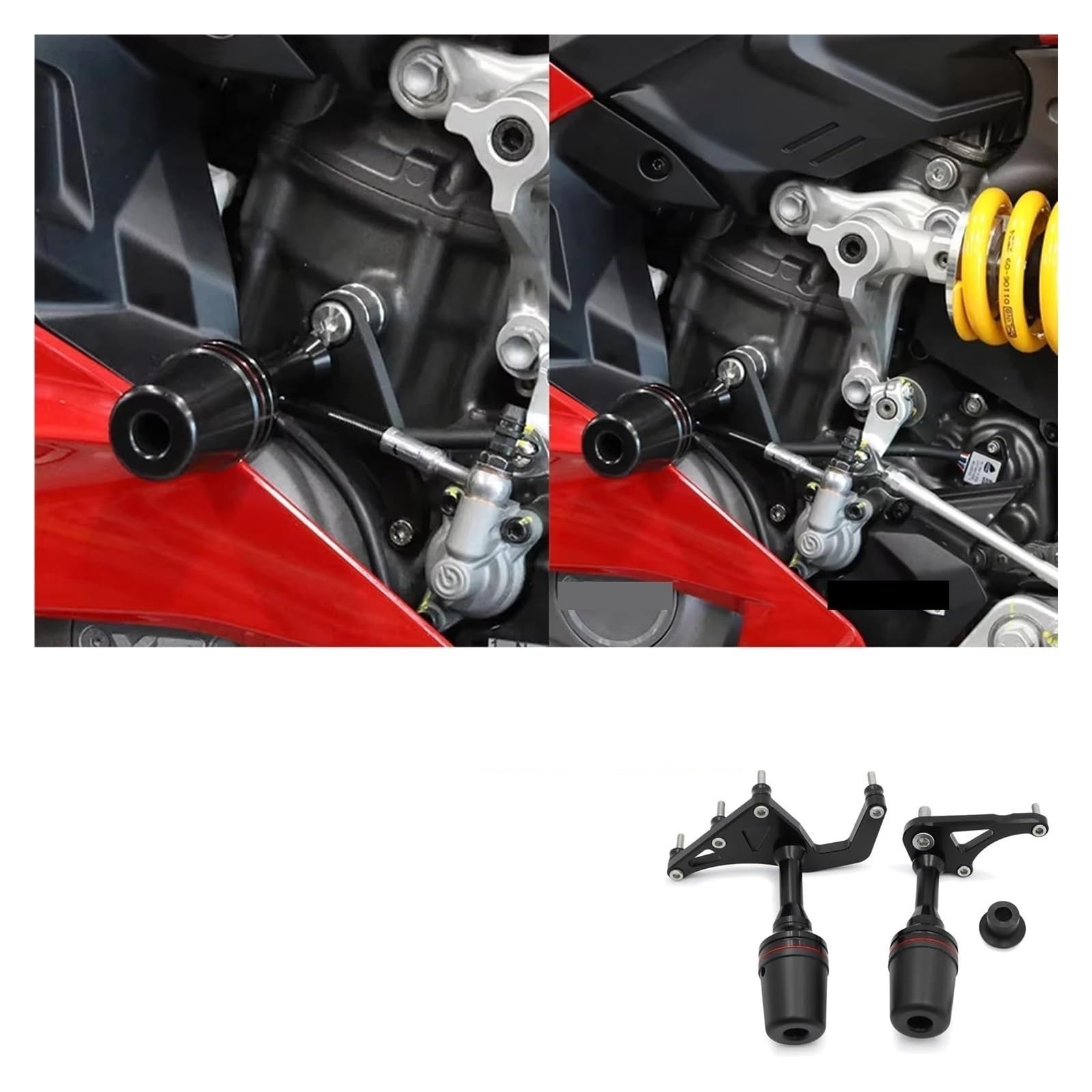 Fallende Schutz Motor Rahmen Slider Crash Pad Verkleidung Bodyguard Motorräder Zubehör Für Ducati Für Panigale V2 S V2s 2025 2026