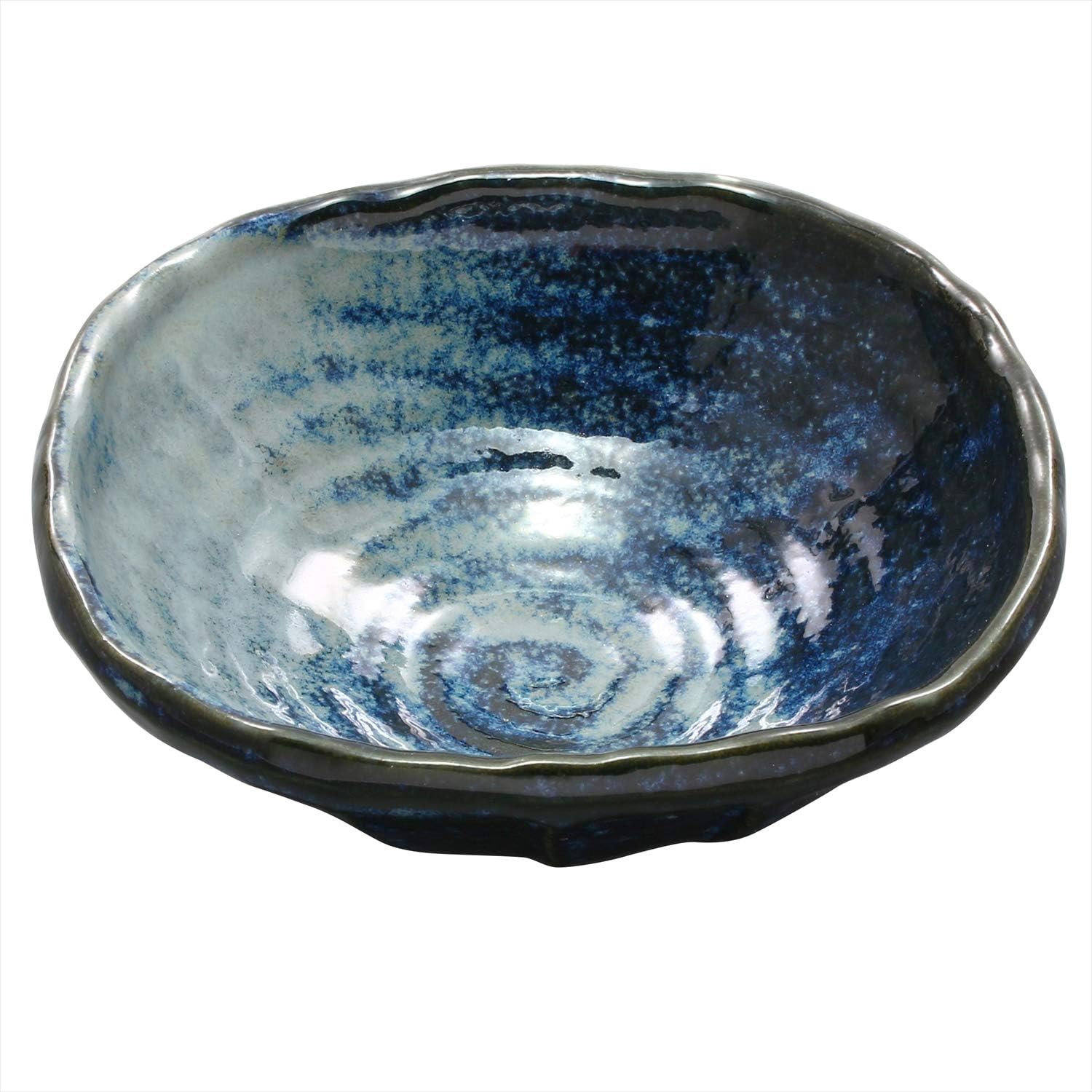 Mino Ware 130-0002 Octagonal Small Bowl, Pepper