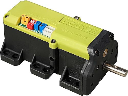 1,212.5 lbs servo RC del alto esfuerzo de torsión, 2 en 1 servo y motor 16V  24V servo lleno de alto voltaje de Digitaces del engranaje del metal